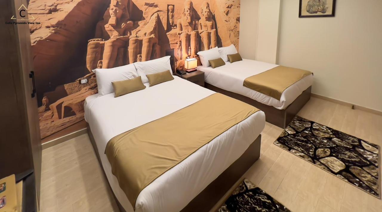 Celia Pyramids View Inn Nazlet el-Sîsi Exterior foto