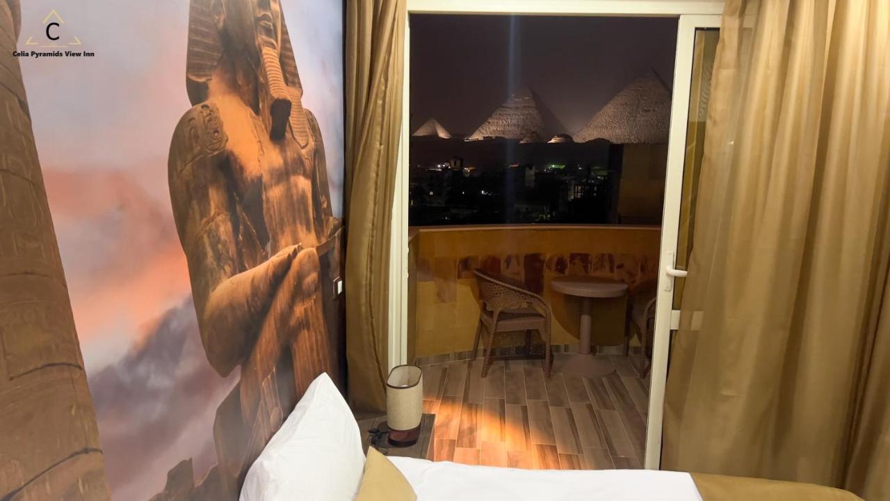 Celia Pyramids View Inn Nazlet el-Sîsi Exterior foto