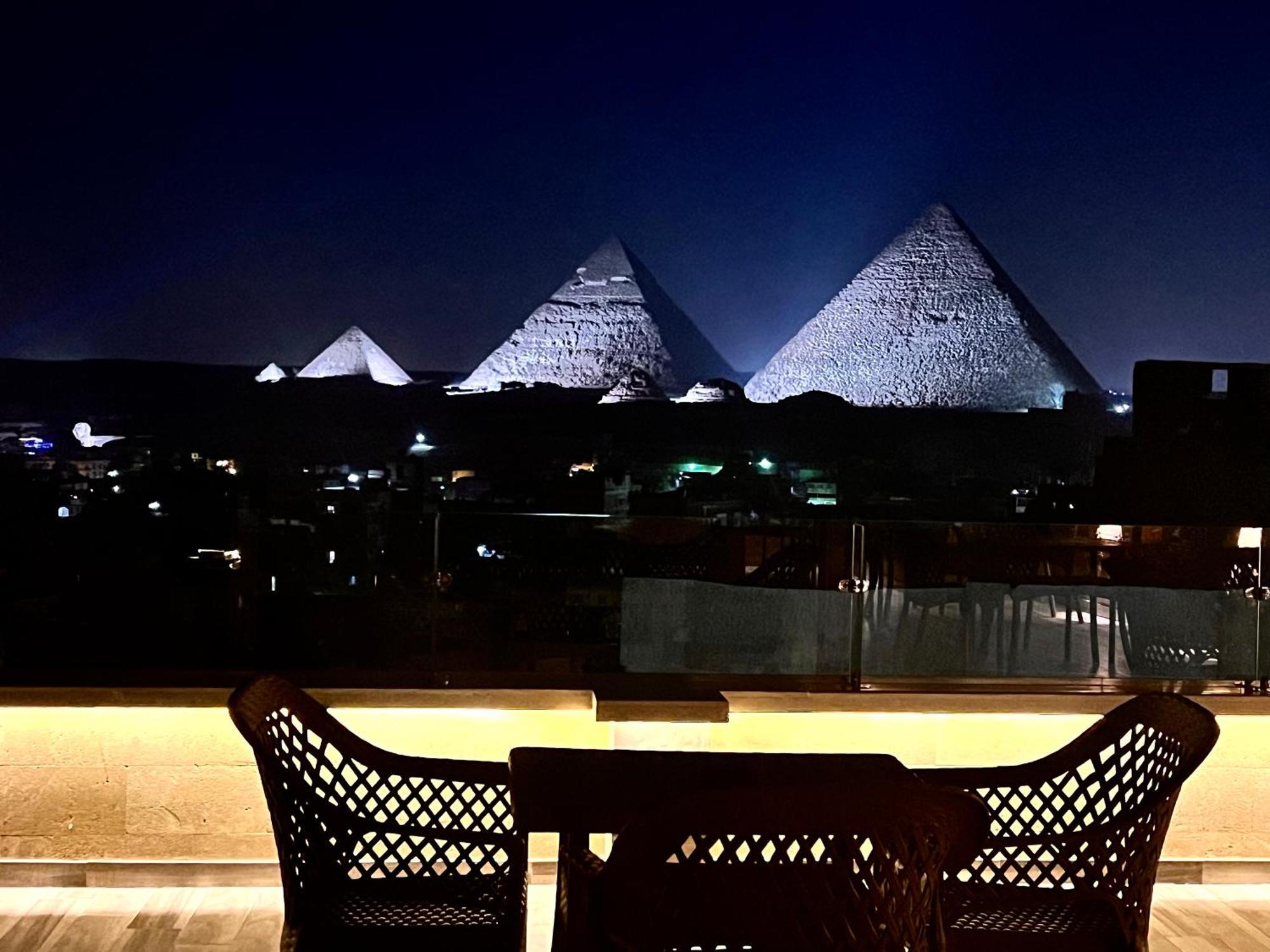 Celia Pyramids View Inn Nazlet el-Sîsi Exterior foto