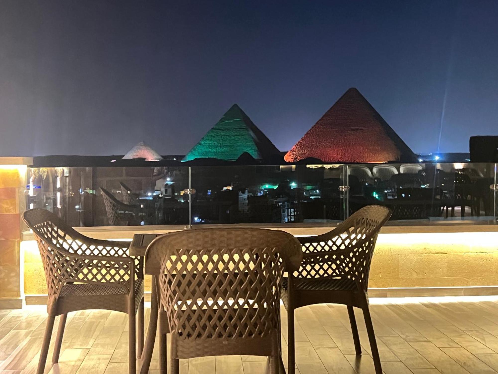 Celia Pyramids View Inn Nazlet el-Sîsi Exterior foto
