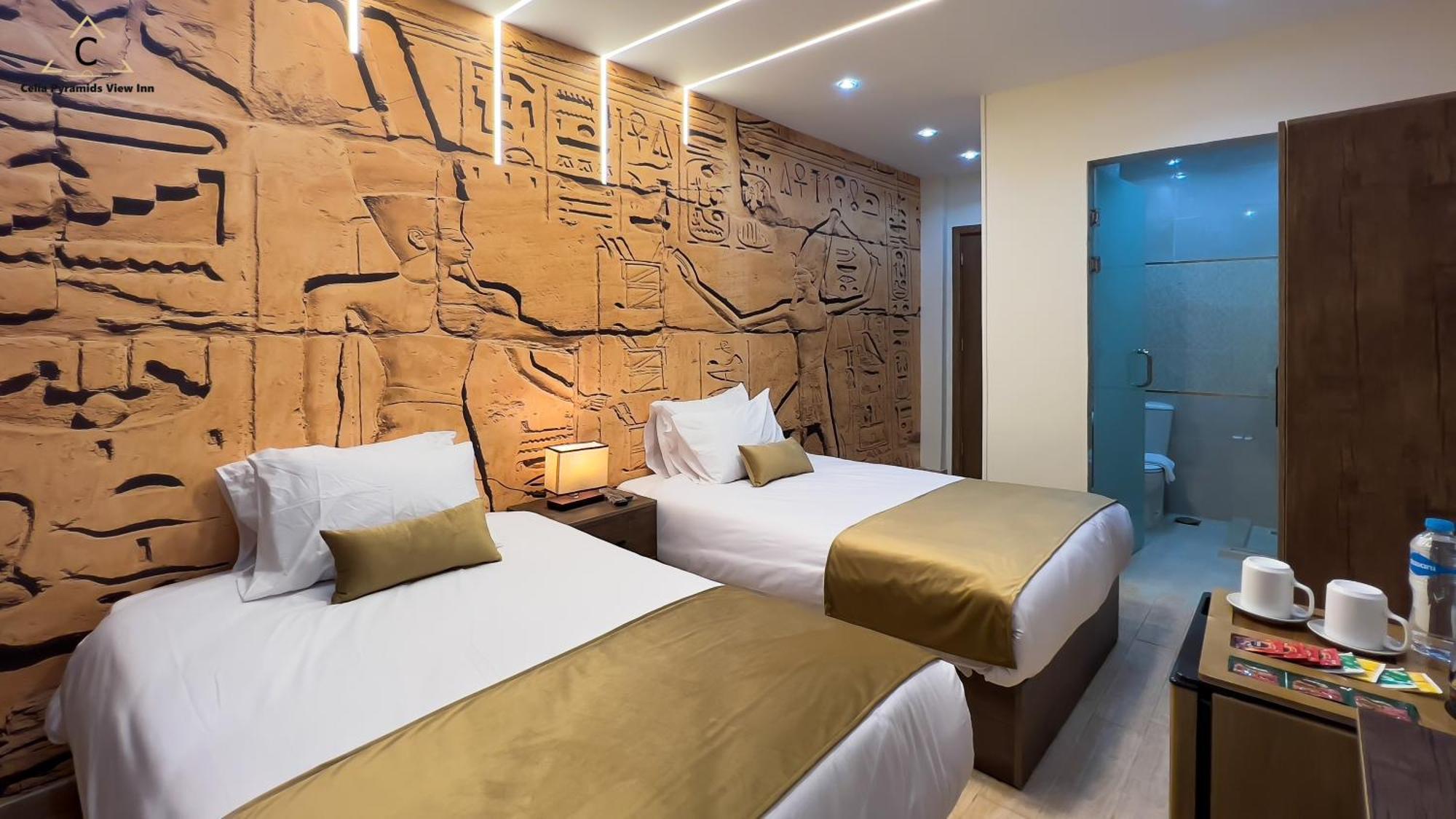 Celia Pyramids View Inn Nazlet el-Sîsi Exterior foto